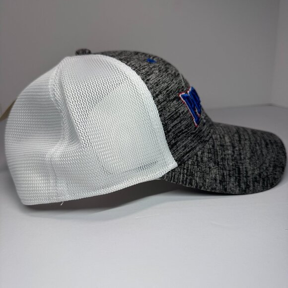 NWT Patriots Hat Fitted Size L/XL White Mesh by The Game, New England Cap - Picture 7 of 11